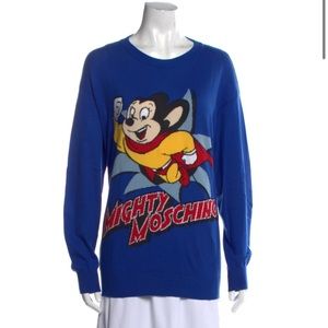 Moschino Couture Mighty Moschino Graphic Sweater